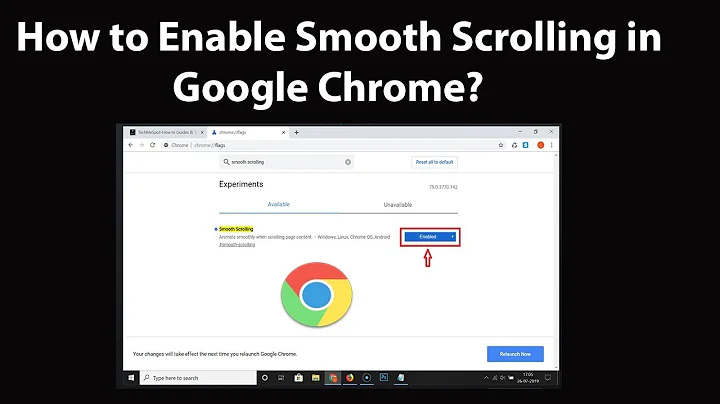 How to Enable Smooth Scrolling in Google Chrome?