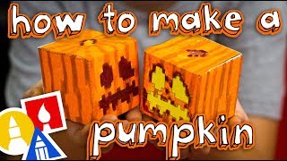 How To Make A Minecraft Pumpkin Cutout