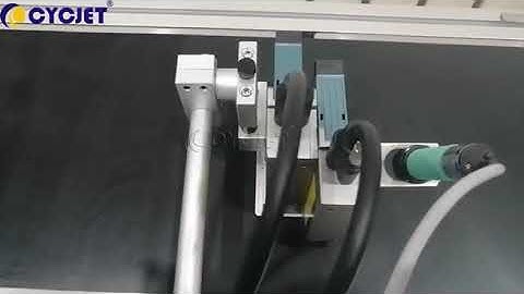 How to Print Dot-matrix Fonts on PPF Plastic Film by CYCJET 600DPI High-resolution Inkjet Printer