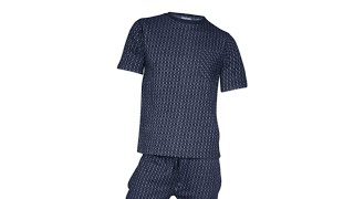 Basix Men Soft Knitted Striped Loungewear Set Blue,Rs 3000 screenshot 3