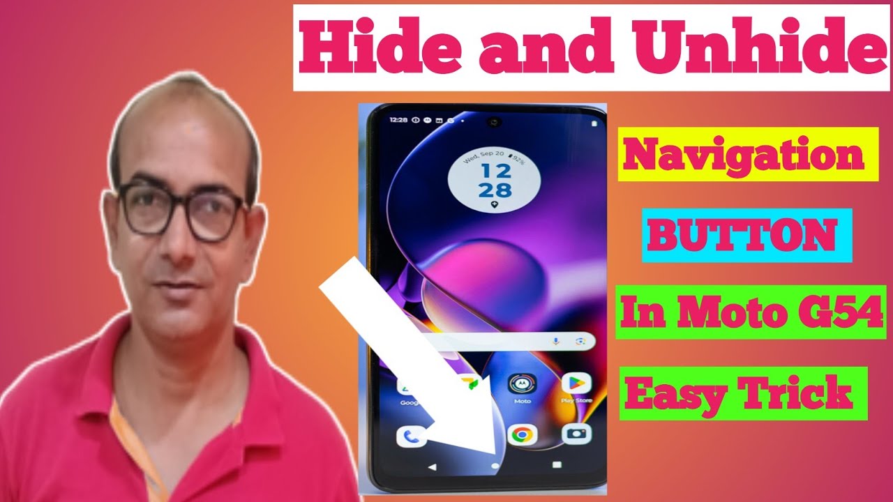 moto g54 5g | 3 Button setting in moto g54 5g | moto g54 5g me back