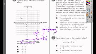 ***Question 14 - Tennessee Algebra 2 EOC Practice Test