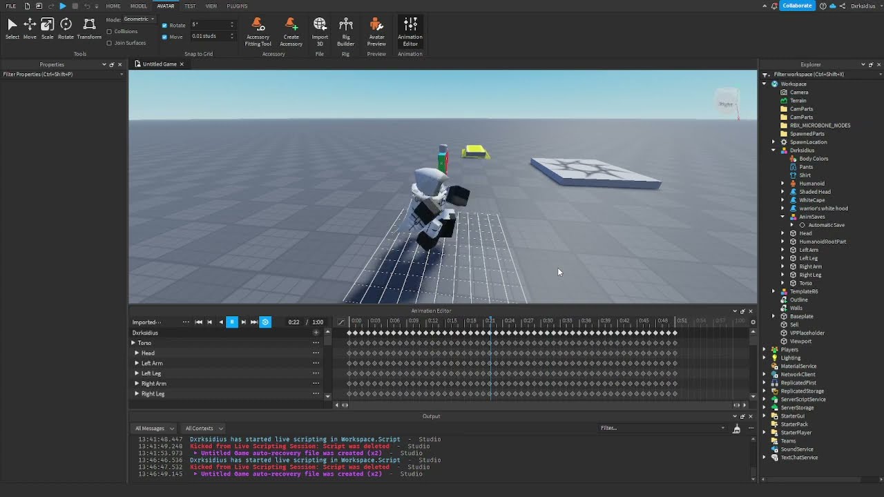 Roblox Blender Animation To Studio YouTube 
