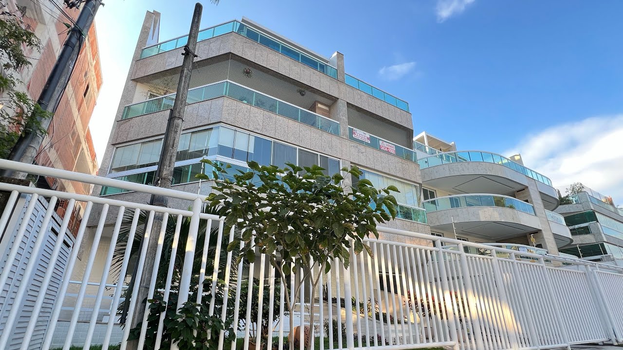 Cobertura Duplex 4 Quartos sendo 3 suítes 3 vagas no Recreio dos Bandeirantes