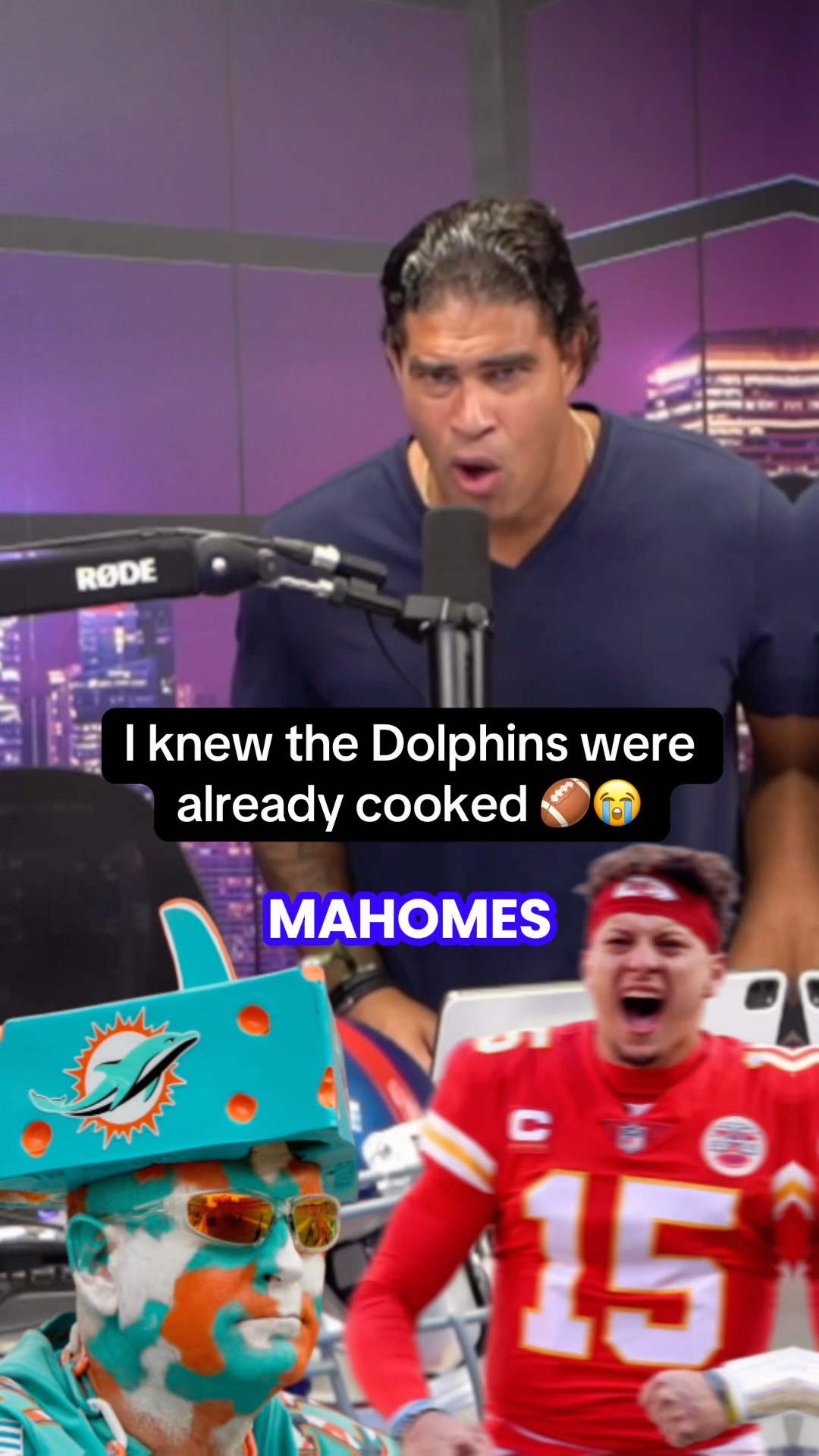 I knew the Dolphins were cooked 🏈😭 #nfl #dolphins #chiefs #fyp