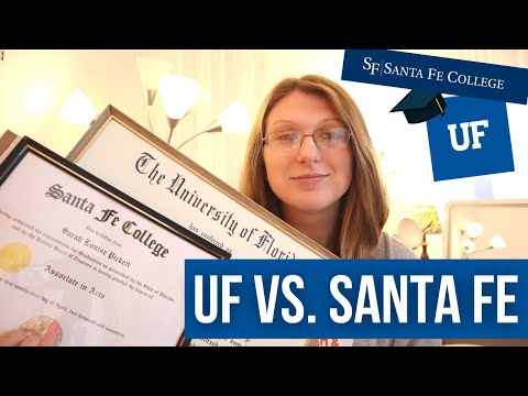 UNIVERSITY OF FLORIDA VS. SANTA FE COLLEGE | differences, SF to UF 60% transfer rate & my experience