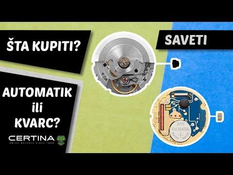 Koji sat kupiti - kvarcni ili automatik? I u čemu je razlika?