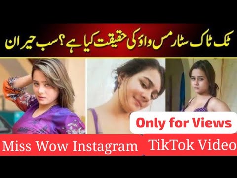 Tiktoker Miss Wow Roasted | Pakistan Tiktok Miss Wow New Scandal