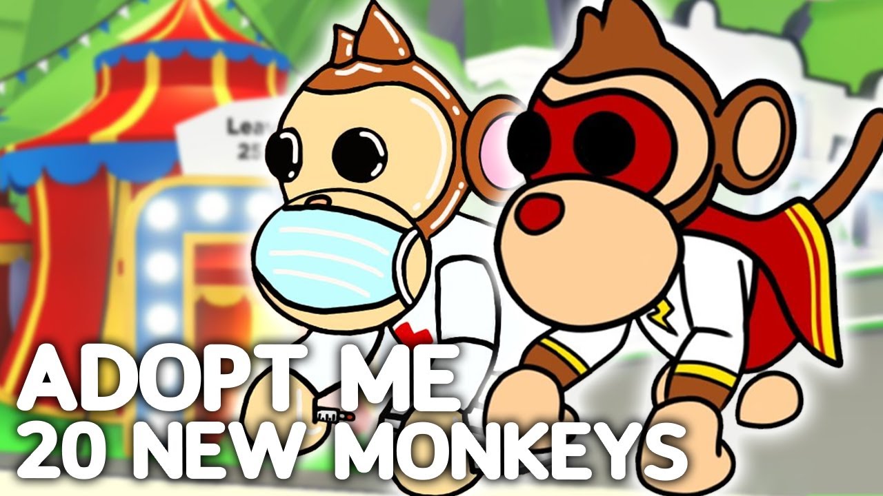 20 NEW Monkey Fairground Update Adopt Me Pet Ideas! Roblox Adopt Me Upcoming Update 2021