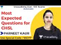 Most Expected Questions for SSC CHSL 2019 | English | Unacademy | Parneet Ma'am