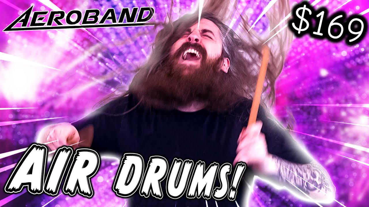 Play Drums WITHOUT Drums! Aeroband PocketDrum 