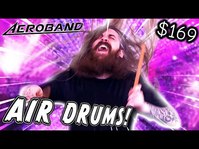 Play Drums WITHOUT Drums! Aeroband PocketDrum 