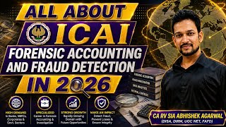 ICAI FAFD forensic accounting and fraud detection Course complete detail