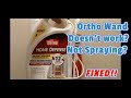 Ortho Home Defense Not Spraying? Wand Not Working? FIXED!!