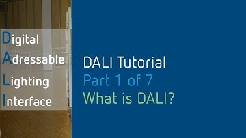 DALI lighting control tutorial 1/7: What is DALI?