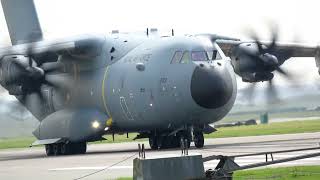 RAF A400 - ZM409 Landing at RAF Valley 09/09/23