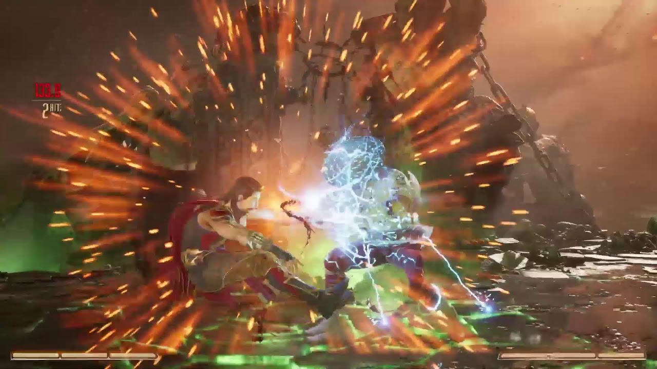 Mortal COMBAT 1 Raiden vs Tower 🔥