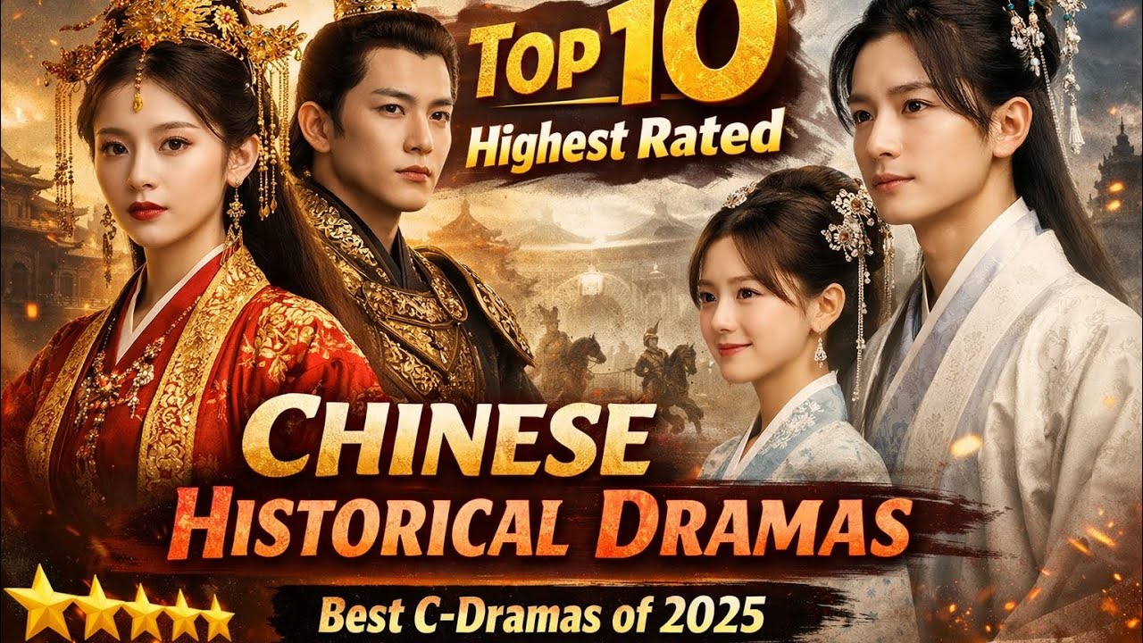 Top 10 Highest-Rated Chinese Historical Dramas of 2025 | Must-Watch C ...