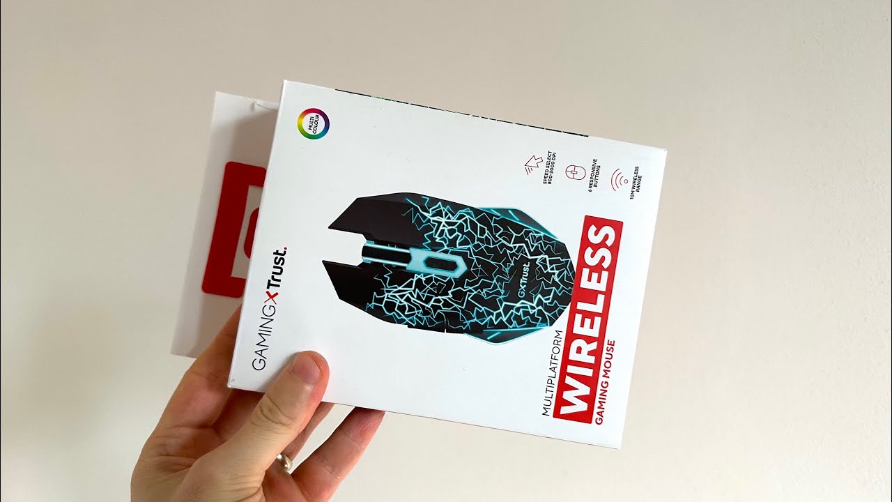 Trust Basics Wireless Gaming Mouse 24750 Unboxing