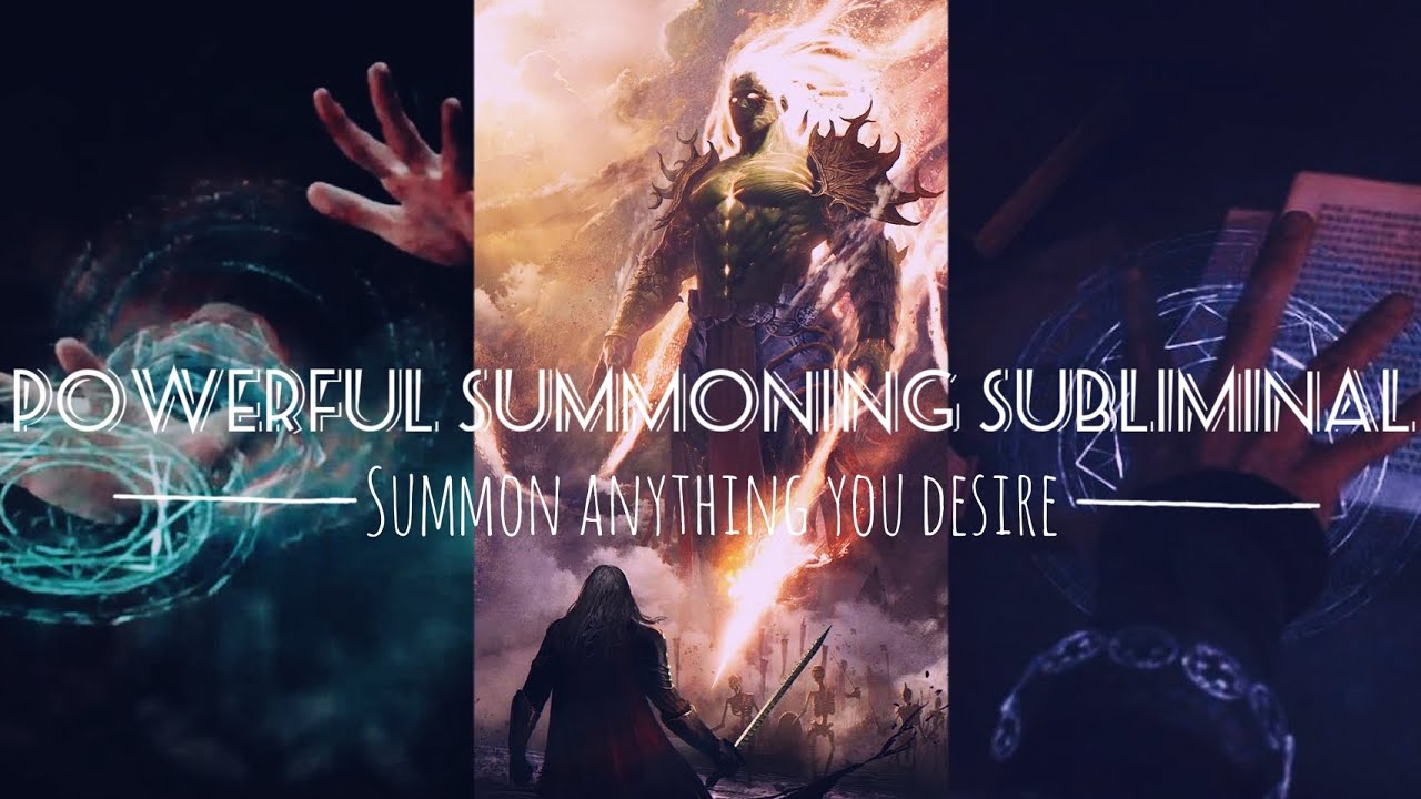 EXTREMELY POWERFUL SUMMONING SUBLIMINAL⚠️⚠️ DO NOT OVERUSE❌❌ summon anything you desire (requested)