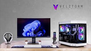 Ultimate RTX 5090 Gaming PC Review – Velztorm White Praetix Y60 Beast Performance