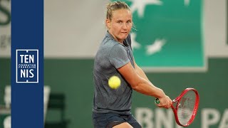 Fiona Ferro vs Elena Rybakina - Temps Forts du 2nd Tour à Roland-Garros 2020 | FFT