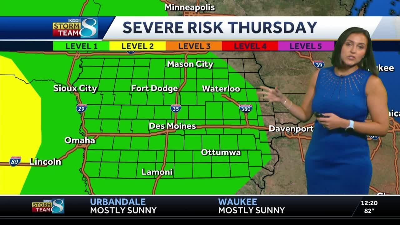 Iowa weather: Severe storms, heavy rain return late this week - YouTube