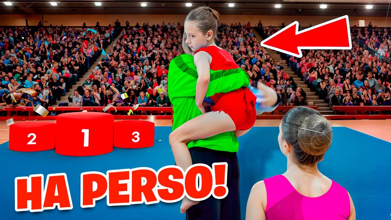 GARA DI GINNASTICA DI NOEMI CAVALERI CHE HA PERSO ED HA PIANTO TANTISSIMO!