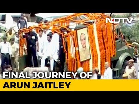 nigambodh ghat number Arun Jaitley's Final Journey After Thousands Pay Last Respects