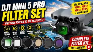 DJI Mini 5 Pro Filter Set | Mecoright Filter Set Review | DJI Mini 5 Pro Footage LOOK CINEMATIC!
