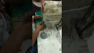#learning #garments #india #machine  #bangladesh #china  How to Attach snap buttons by Machine 😲 🫨