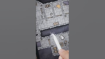 Stipple With No Erasing! Dungeon Map Builder Tip #rpg #dnd #pathfinder #mappingsoftware