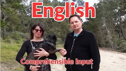 Learn English the EASY way, Comprehensible Input, LEARN ENGLISH NATURALLY while walking the dog