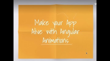 Angular Pakistan Meetup - Making your app alive using Angular Animations - Mashhood Rastgar - Urdu