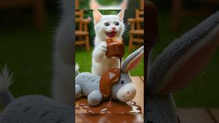 My donkey toy 🫏 Is it you? 🙀 #cat #cute #kitten