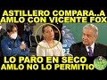 JULIO ASTILLERO "PERDIO EL CONTROL" AMENAZA A AMLO CON DEMANDARLO! AMLO LE DEJA LAS COSA MUY CLARAS