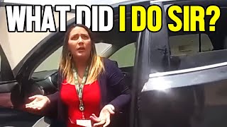 Angry Cop Decides To Arrest Pregnant Teacher