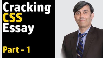 Cracking CSS Essay   Part   1   Ali Raza Bashir