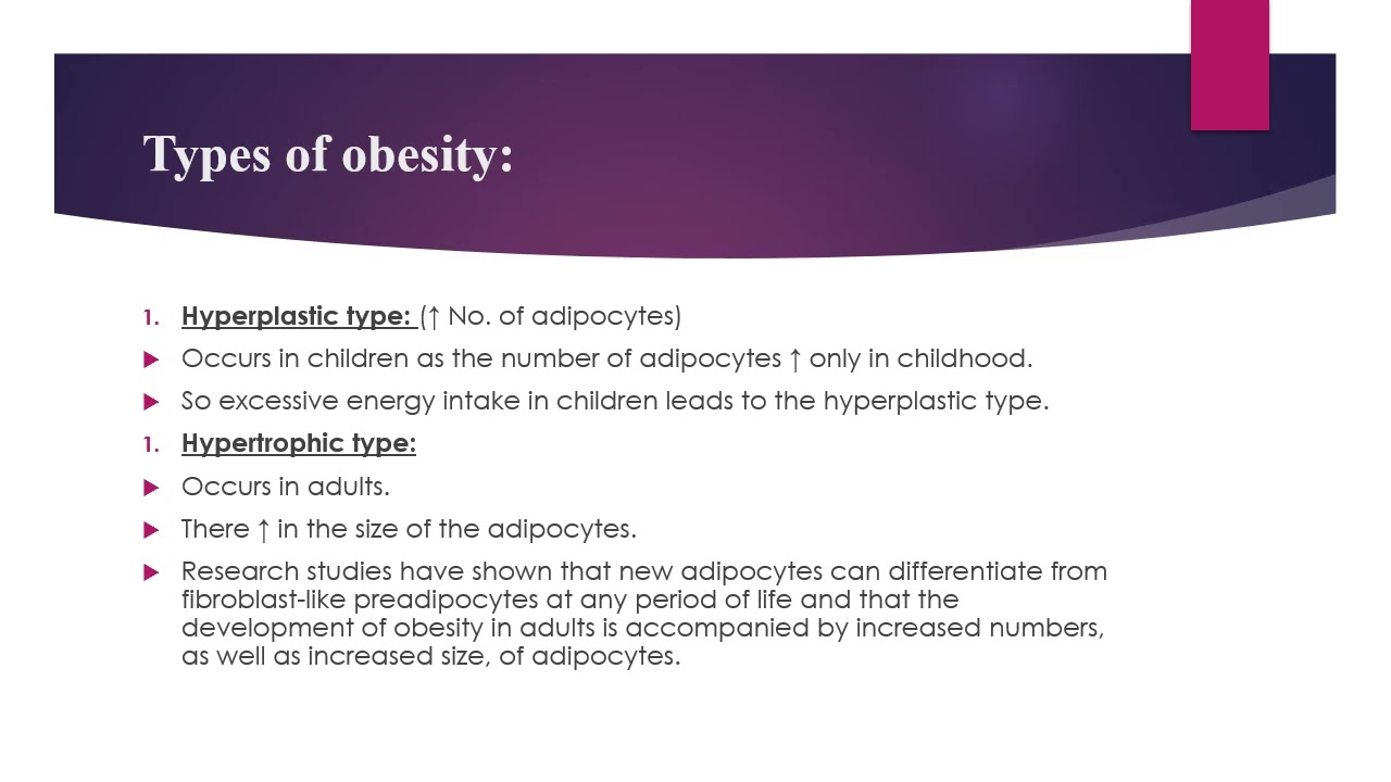 Physiology of Obesity   By Dr Dina Monir
