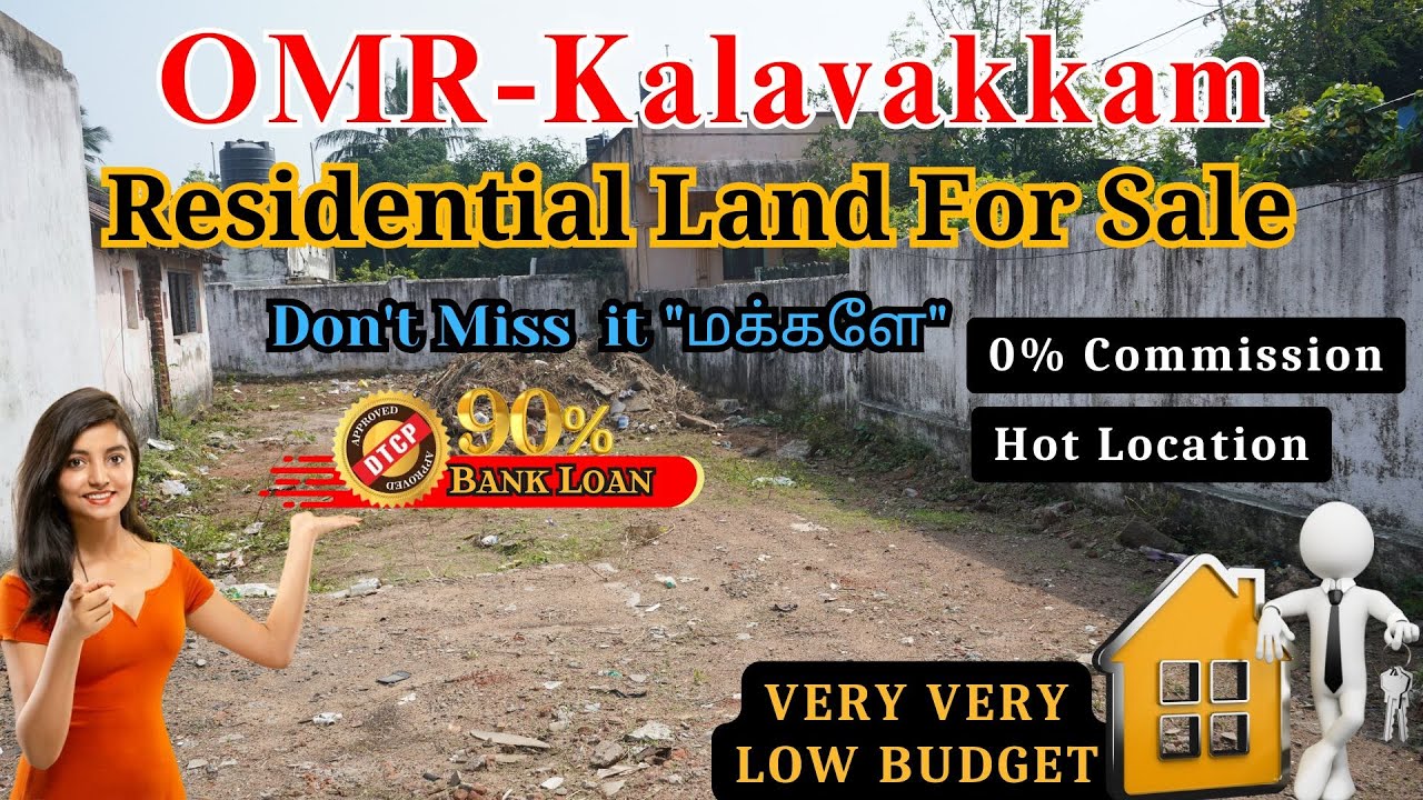 OMR-Kalavakkam Low Price Residential Plots | DTCP Approved | Residential Area 