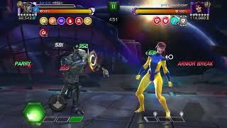 MCOC-AW Corvus Glaive VS Jean Gray on Supercharge 