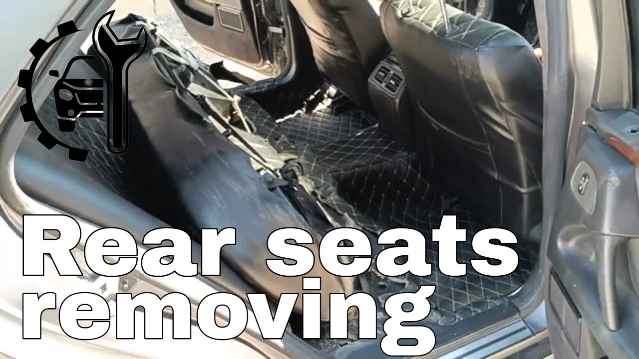 Removing the seat w210 YouTube