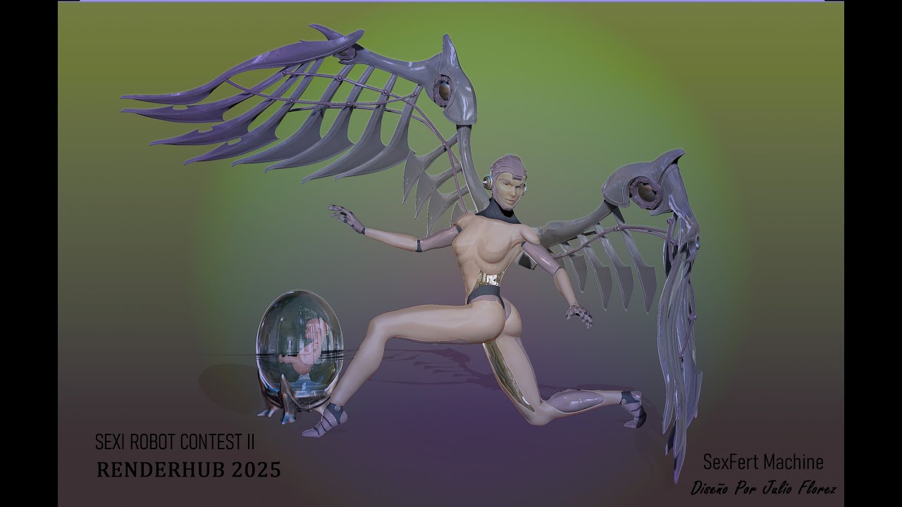 SEXI ROBOT II  CONTEST RENDERHUB 2025
