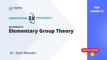 Elementary Group Theory - Grade 12