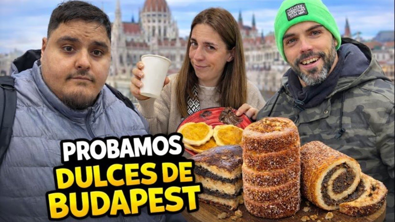 PROBANDO DULCES DE BUDAPEST!