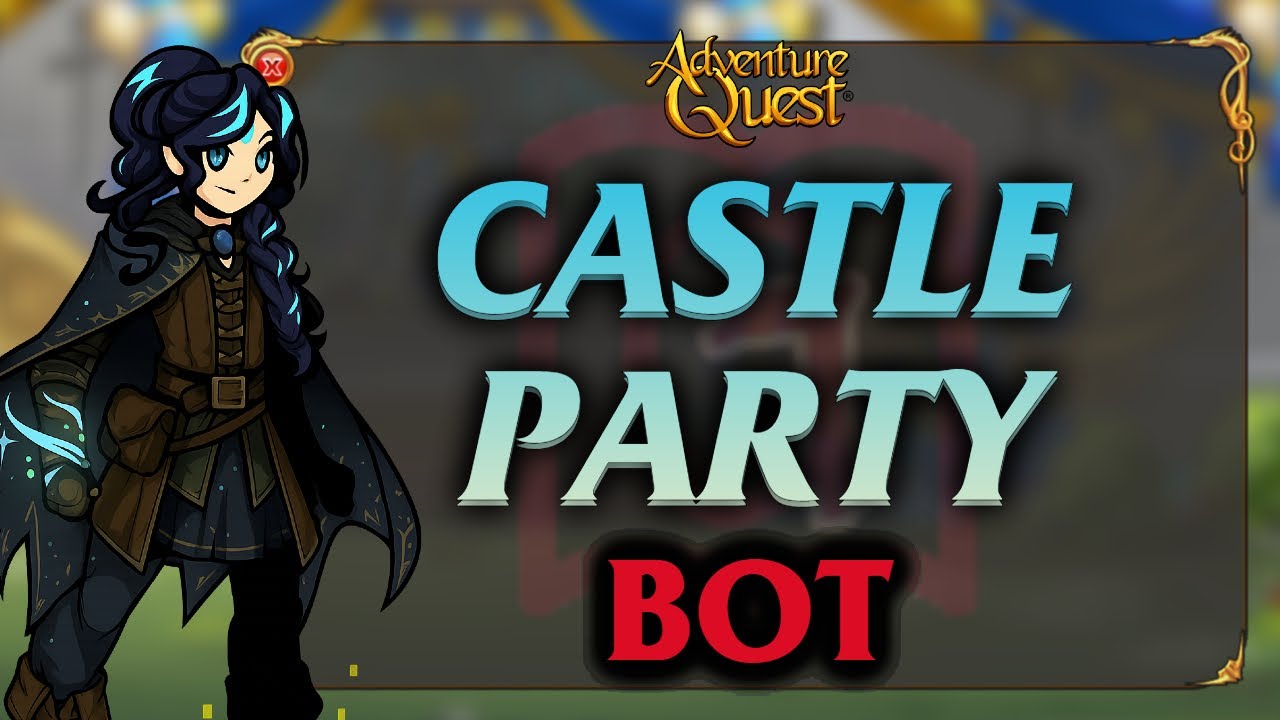 █ AQW █ /castleparty 17TH BIRTHDAY CASTLEPARTY SHOP BOT
