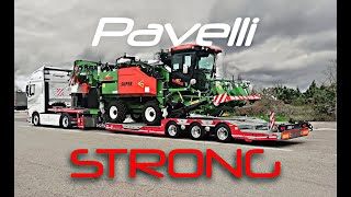 Pavelli Strong: Ultimate semitrailer for HeavyDuty Transport high & heavy truck transport recovery