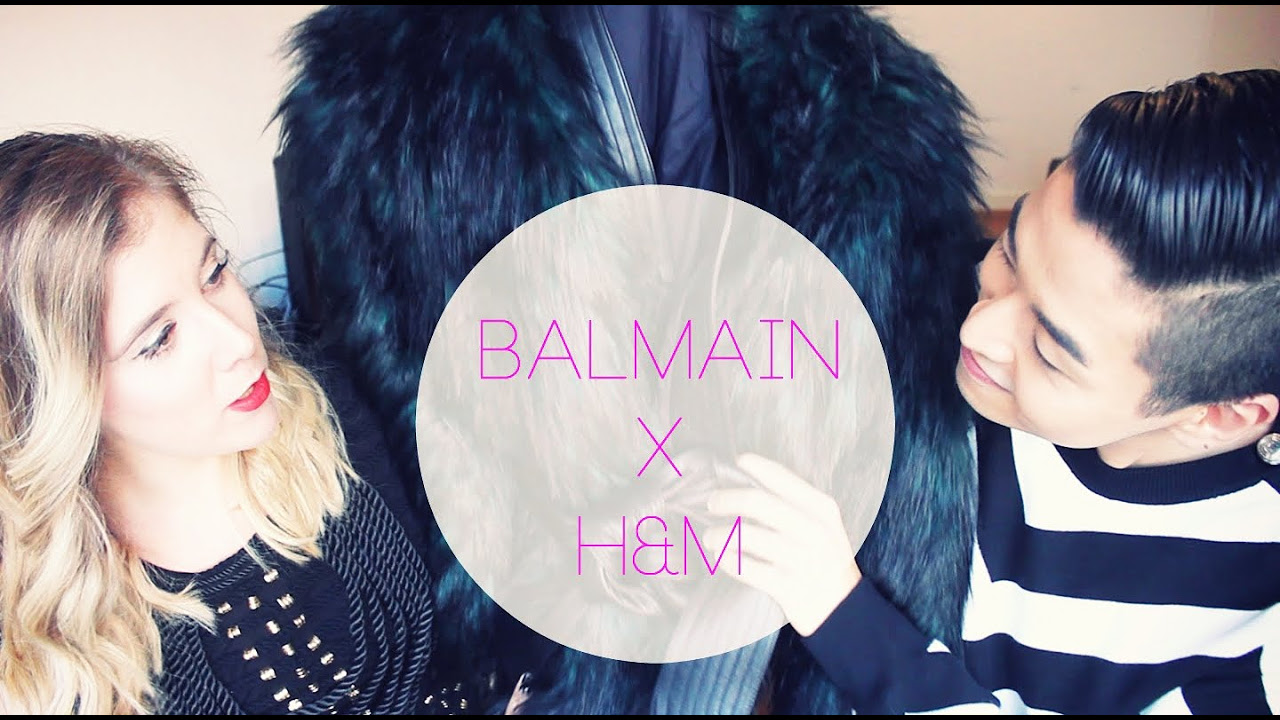 BALMAIN X HM Haul   HMBALMAINATION