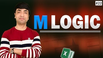 Power Query Basic M Language Logic | Power Query Step by Step Tutorial