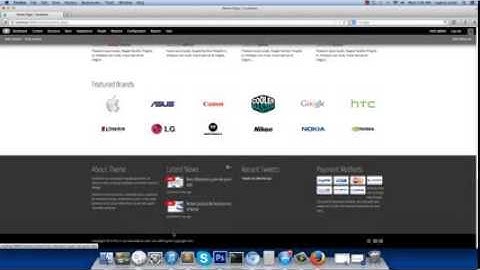 Change Copyright Block Info - inStock Responsive Drupal Theme